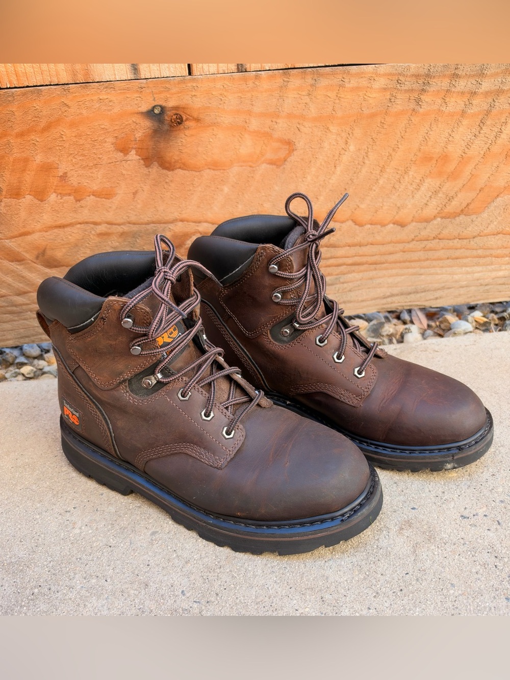Timberland PRO 6" Pit Boss Soft Toe Mens 10 M